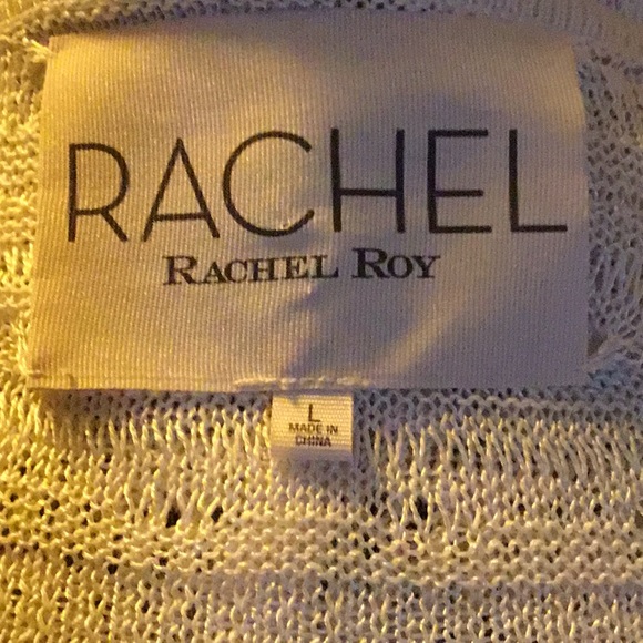Rachel Rachel Roy zipper cardigan sweater Lg - Picture 7 of 7